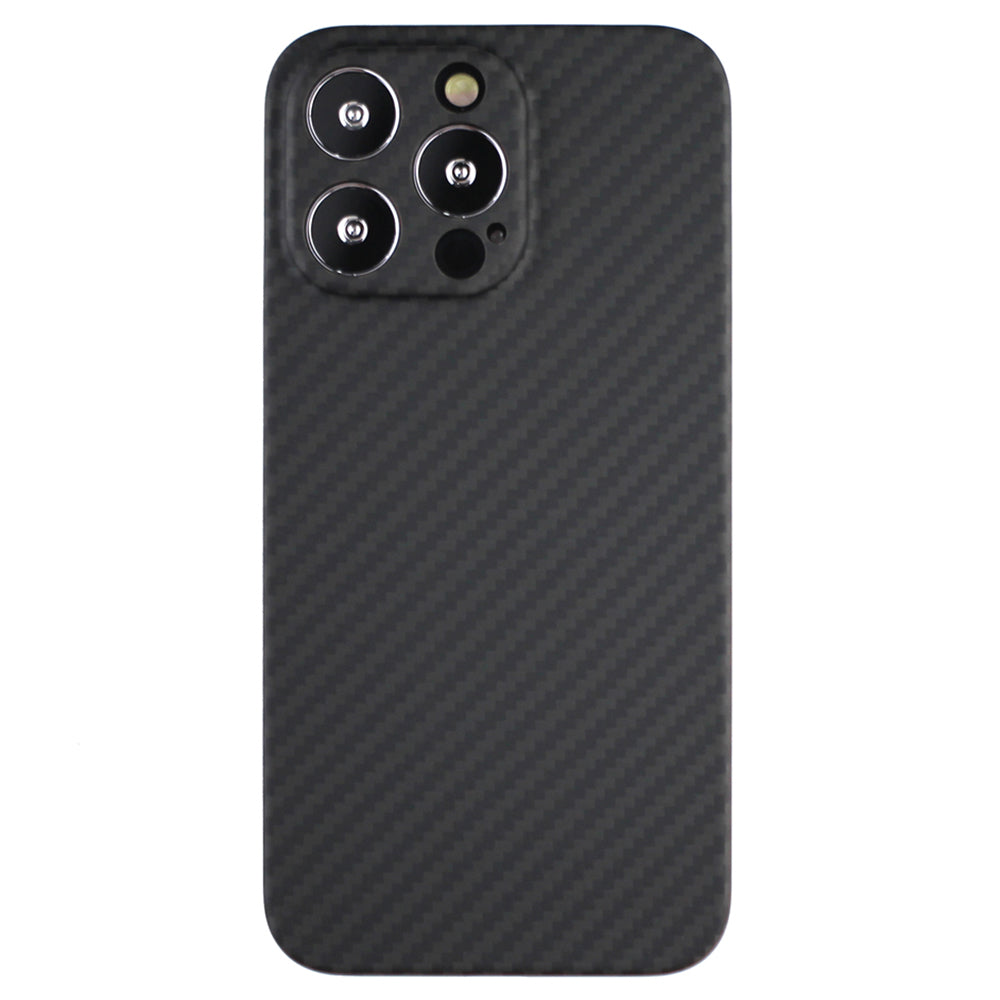 For iPhone 12 Pro 6.1 inch Precise Cutout Shockproof Carbon Fiber Texture Aramid Fiber Back Case Protective Cover - Matte Red For iPhone 12 Pro 6.1 inch Precise Cutout Shockproof Carbon Fiber Texture Aramid Fiber Back Case Protective Cover - Matte Red